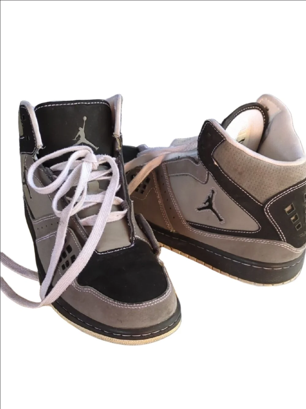 Air Jordan Gray and‎ Black Sneakers
